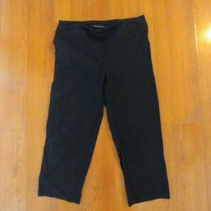 Zac & Rachel cropped stretch capri pants